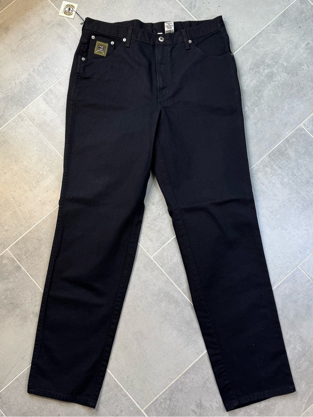 Cinch Green Label Black Jeans 35x34 NWT Relaxed Fit Cowboy Rodeo